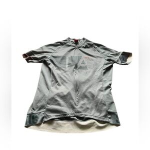 Santix Cycling Jersey -Cycling for freedom 
Gray, size USA small Asian Large